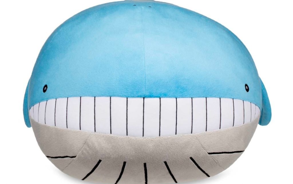 New Wailord Pokemon Plush Is Over 2 Feet Long Stuffed Animal Whale