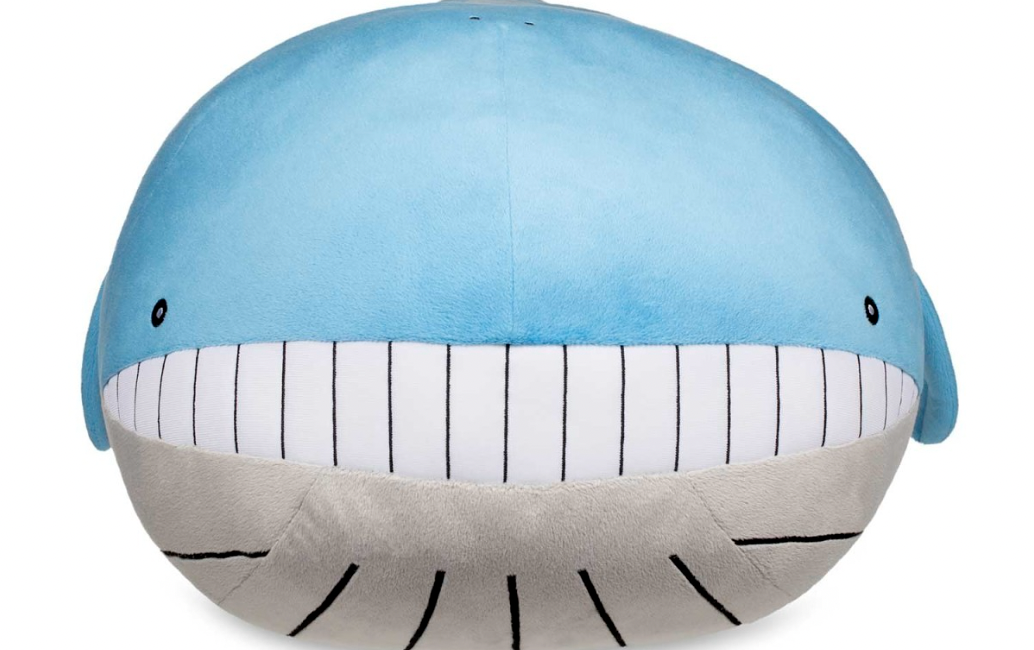 New Wailord Pokemon Plush Is Over 2 Feet Long Stuffed Animal Whale