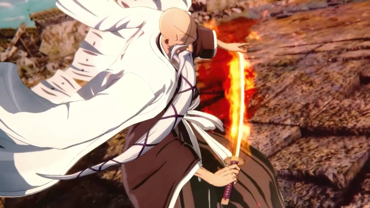 Shigekuni Genryusai Yamamoto Strikes in Bleach Rebirth of Souls Gameplay