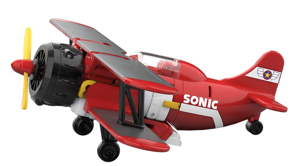 Sonic the Hedgehog and Tails Become Transformers Toys