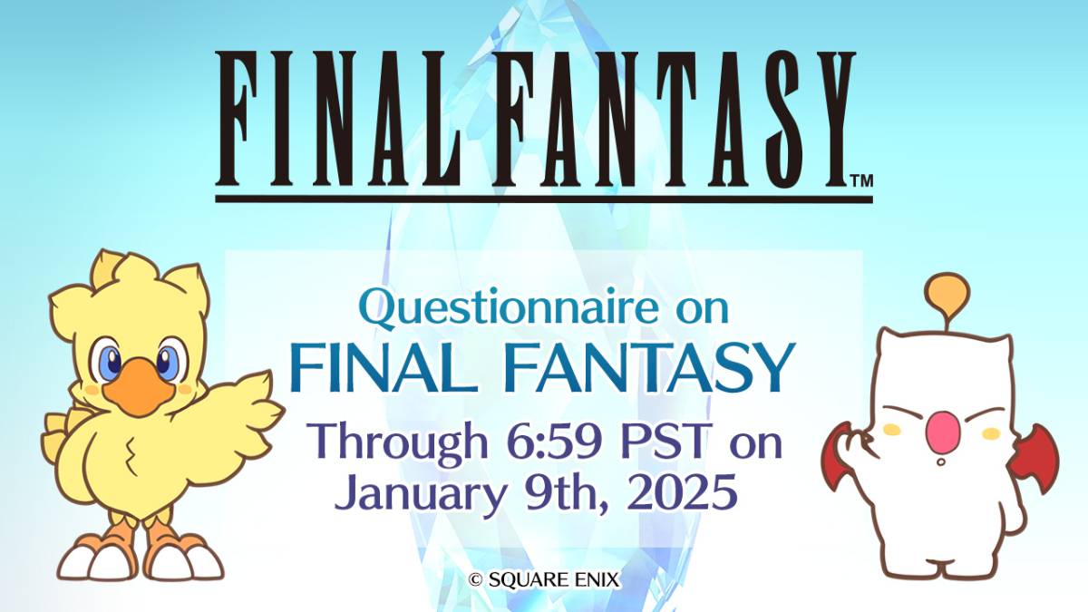 Square Enix Releases Final Fantasy Games Survey