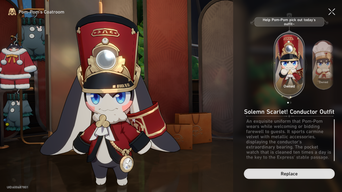 star rail pom-pom outfit