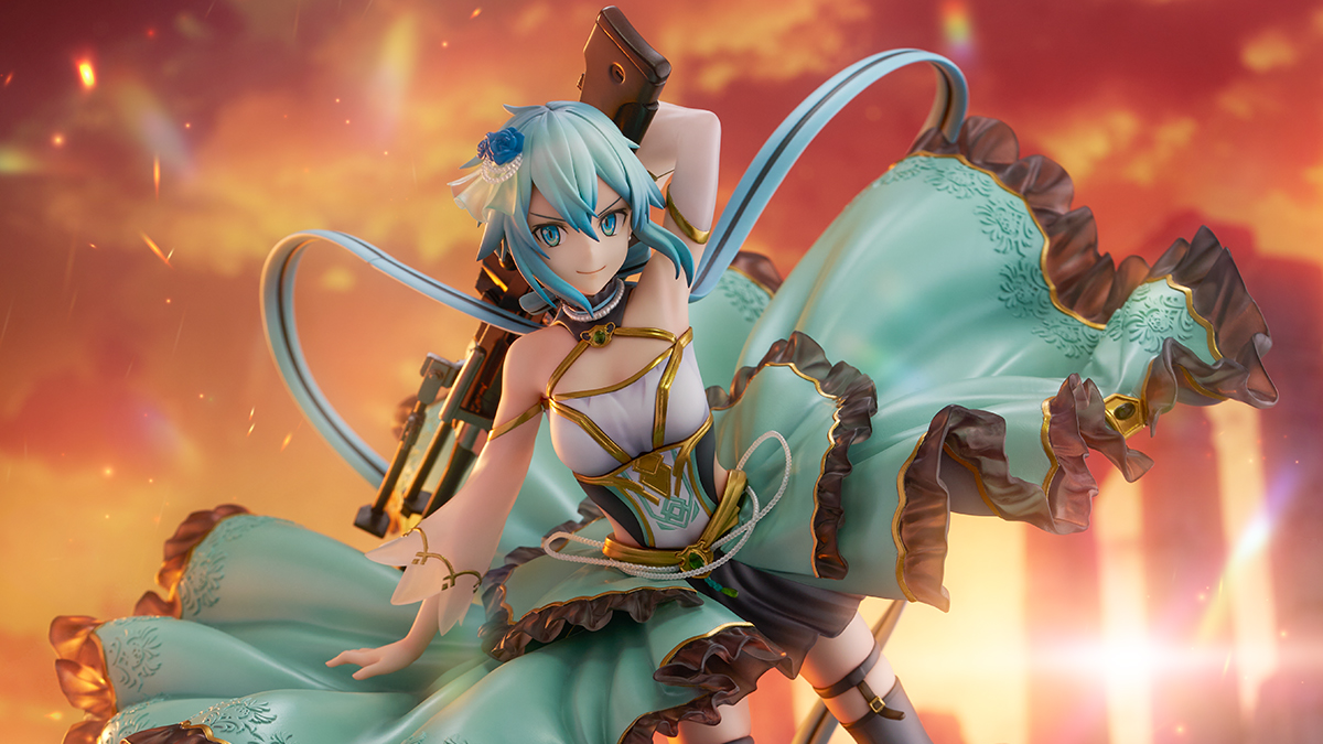 Sword Art Online SAO Sinon Crystal Dress figure