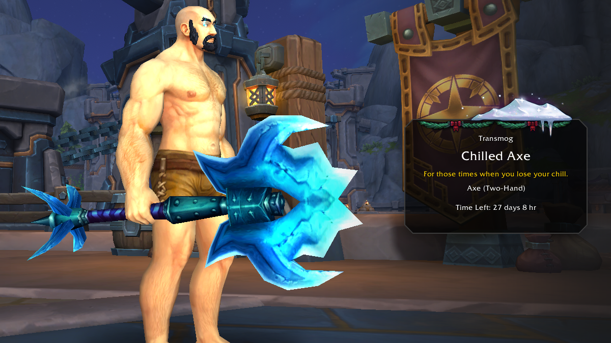 World of Warcraft WoW chilling axe