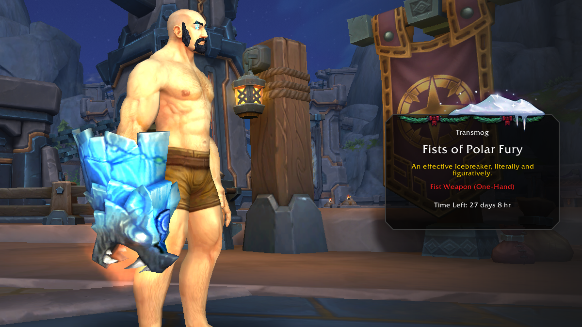 World of Warcraft WoW  bear fist