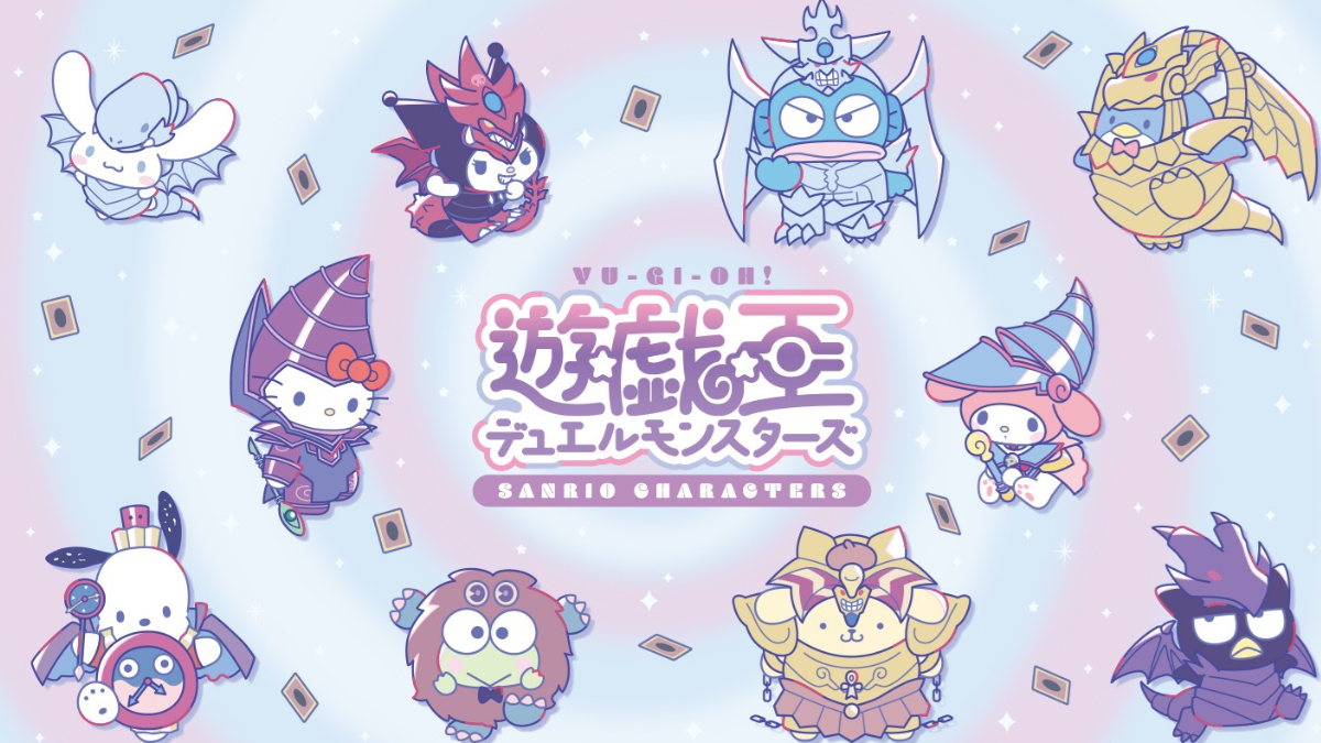 yu-gi-oh sanrio merchandise