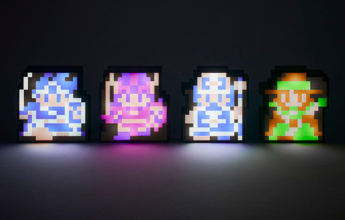 Dragon Quest 3 pixel sprite lights