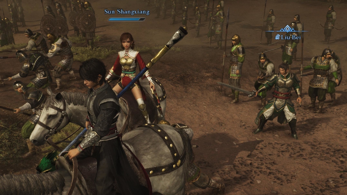 Dynasty Warriors Origins Free Mode - Sun Shangxiang with Liu Bei