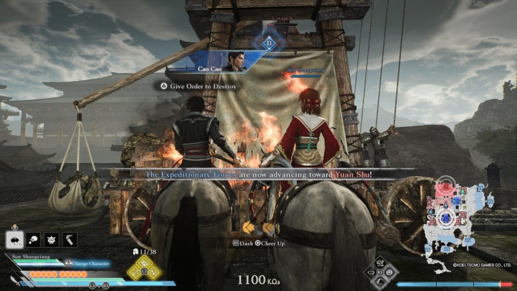 Dynasty Warriors Origins review - siege destruction orders