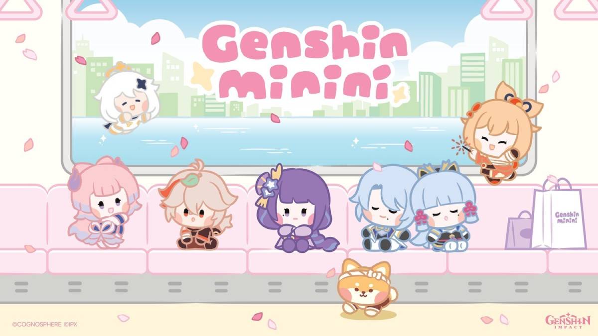 Genshin Minini Line Friends Pop-Up Store merchandise Heads to New York