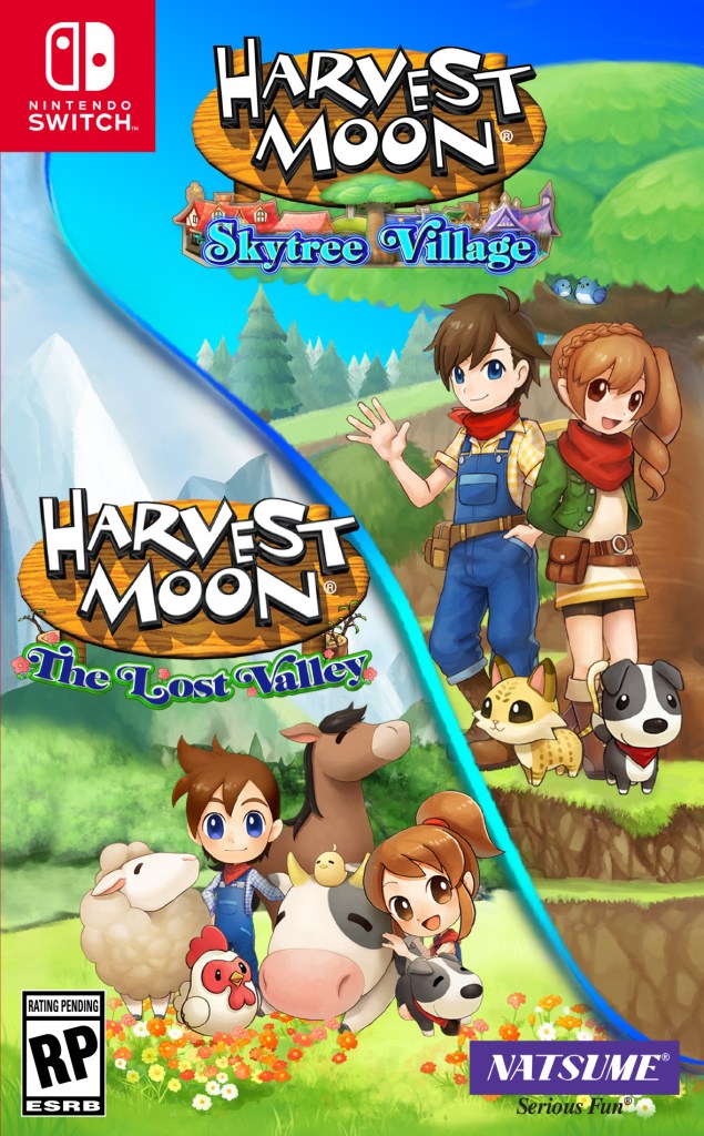 The Harvest Moon: The Lost Valley and Harvest Moon: Skytree Village games will appear on the Switch in Natsume's Cozy Bundle.