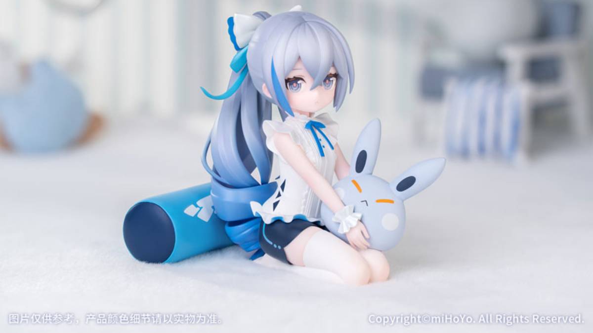 Images via Myethos, HoYoVerse, and AmiAmi