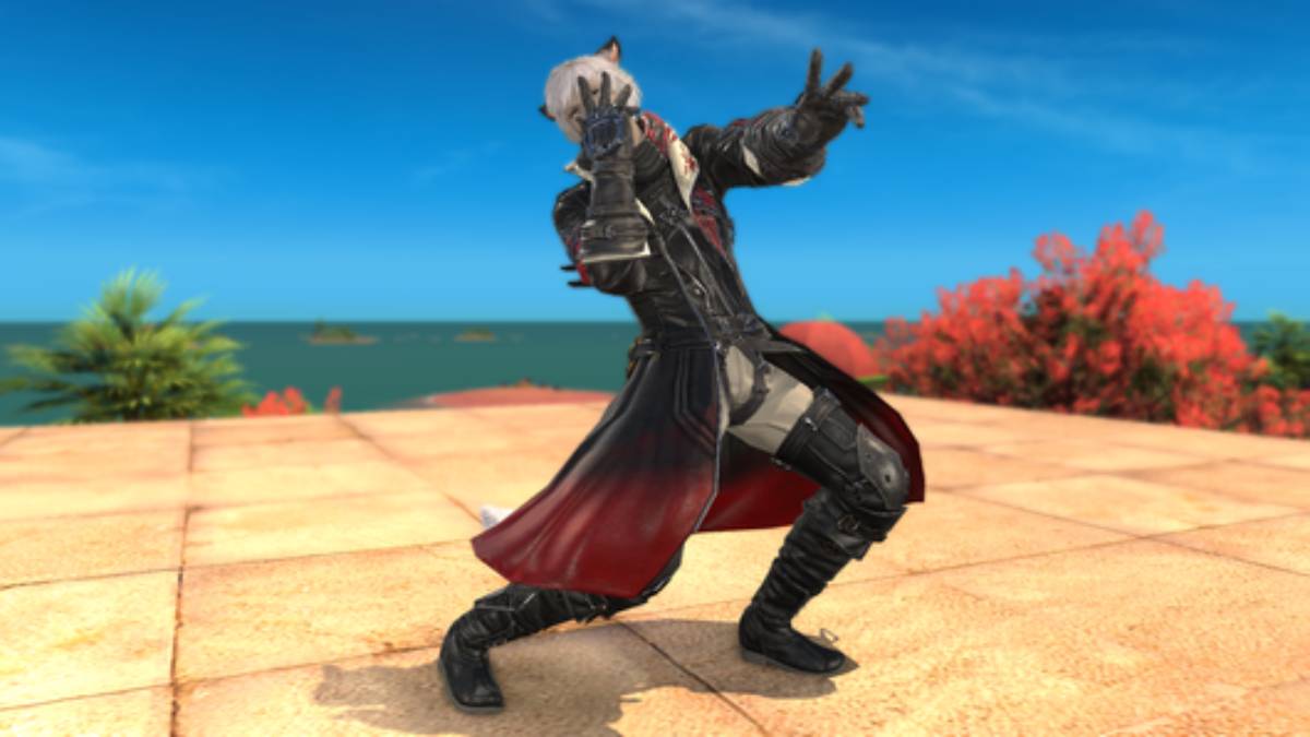 New 7.16 FFXIV Emote Looks Like Jonathan Joestar Visual Kei Pose