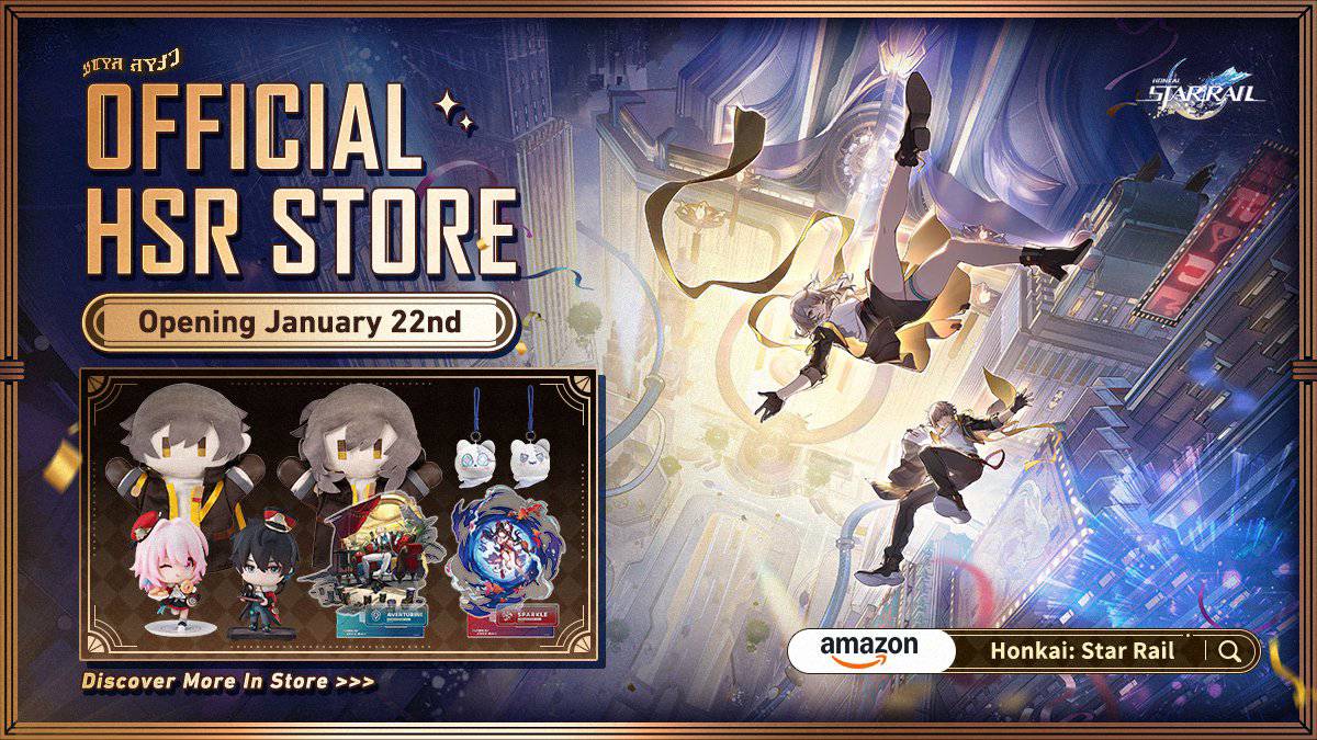 Official Honkai: Star Rail Amazon Store Opens With Merchandise