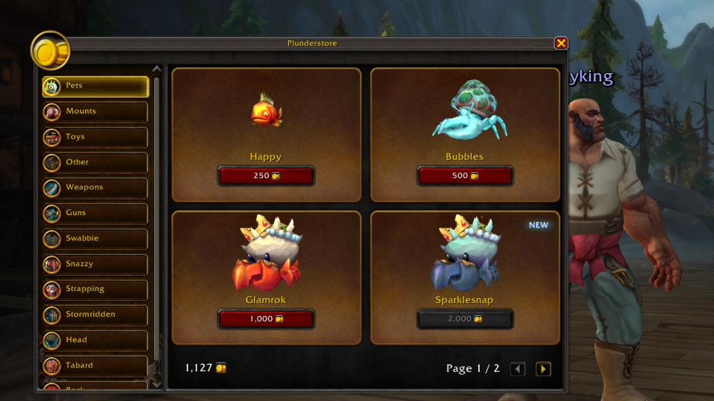 WoW World of Warcraft Plunderstorm rewards pets