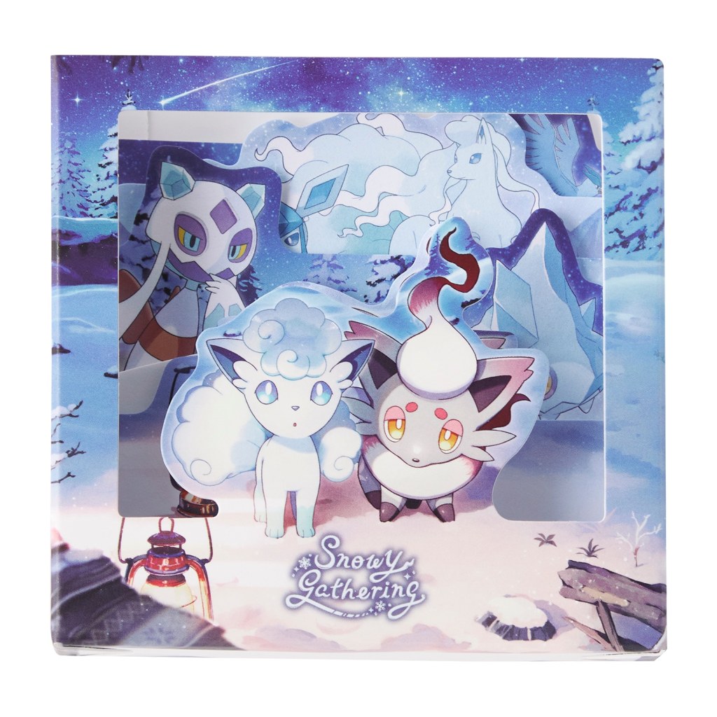 Pokemon Center Merchandise Features Alolan Vulpix and Hisuian Zorua