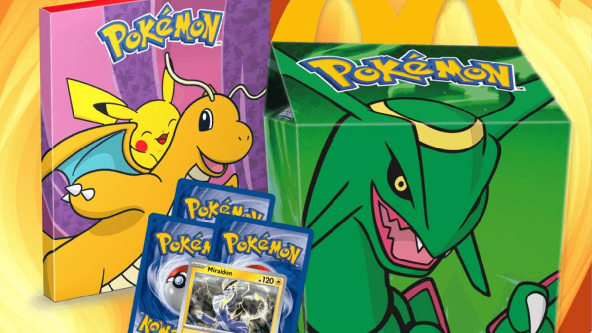 Pokemon Trading Card Game Heads to McDonald's Happy Meals