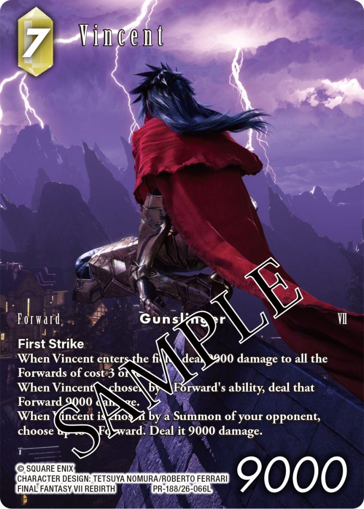 Final Fantasy Trading Card Game Gunslinger in the AbyssCards Coming