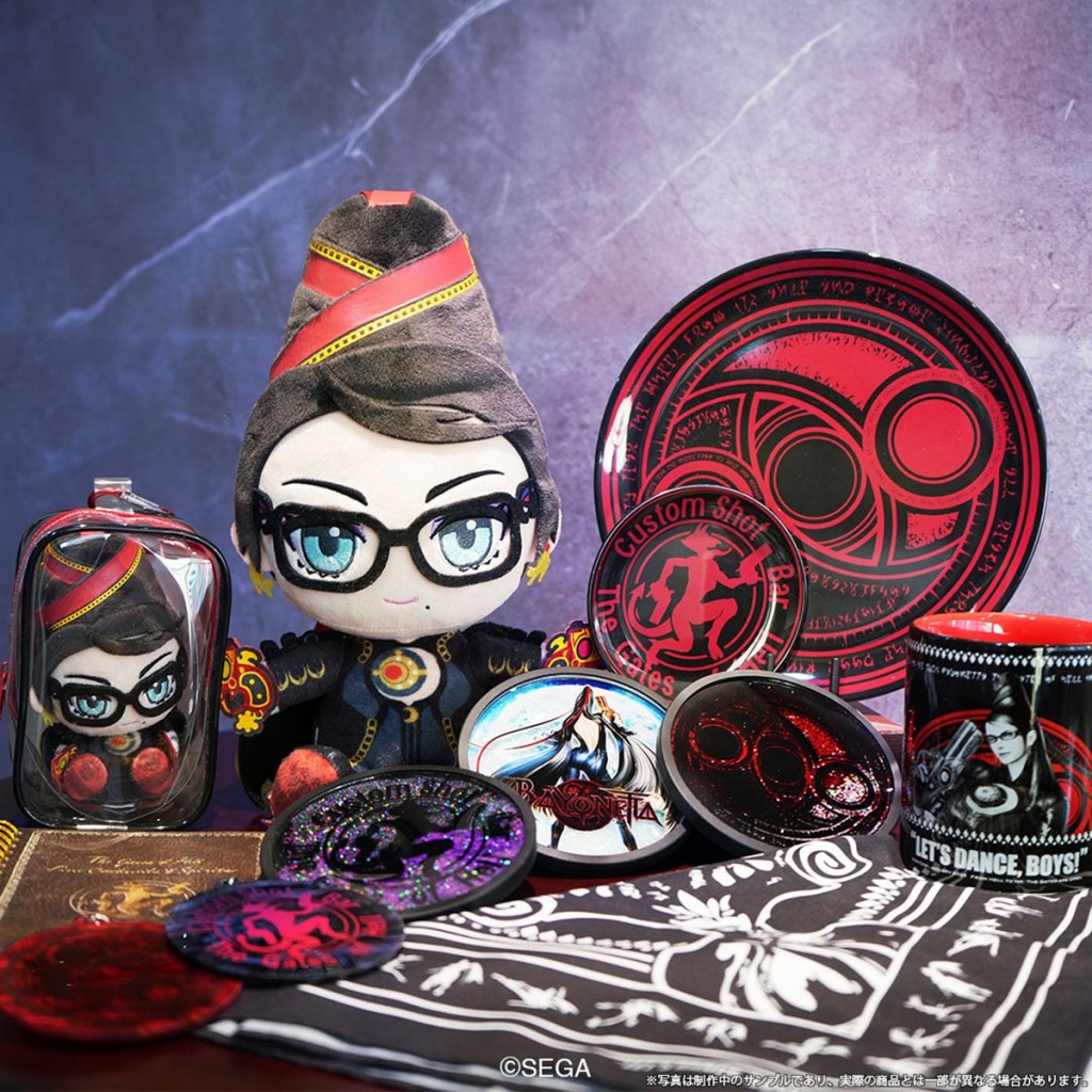 Rodin’s Bar Sells Merchandise at Bayonetta Pop up Store