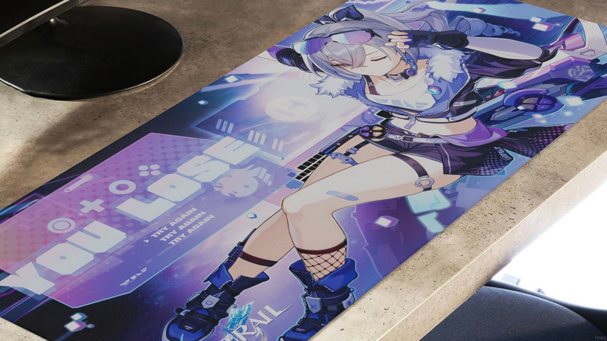 Honkai: Star Rail Silver Wolf Desk Mat and Keycaps From Hyte Are so Gamer Girl