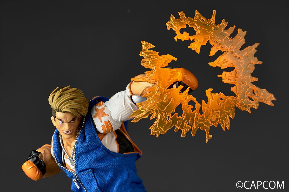 Street Fighter 6 Luke Revoltech Amazing Yamaguchi action figure - straight jab