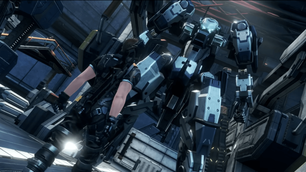 Skell from Xenoblade Chronicles X in the reservoir