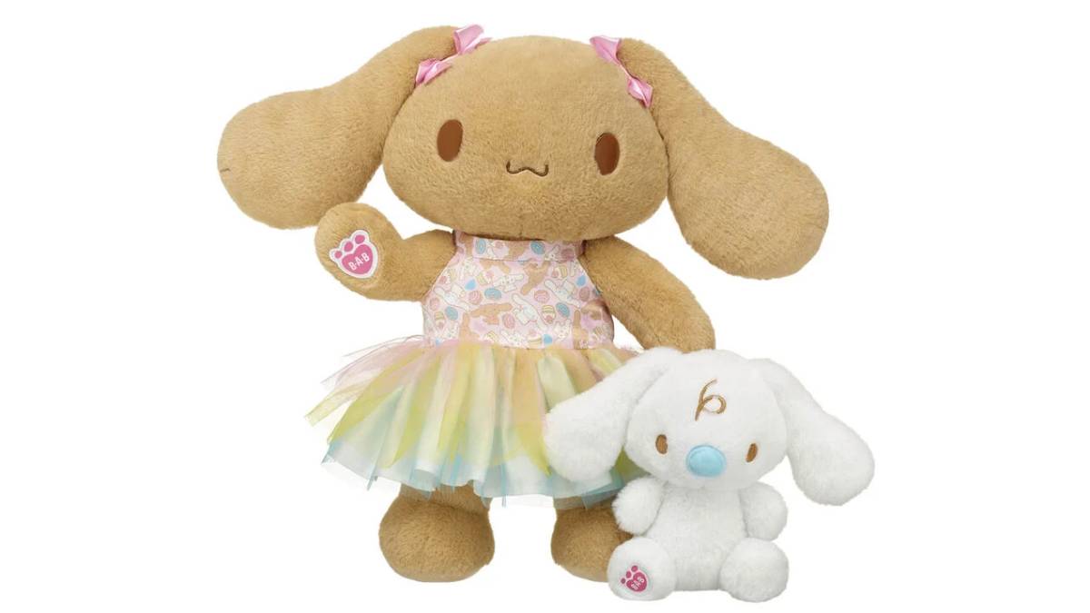 Cinnamoroll’s Friends Mocha and Milk Appear at Build-a-Bear