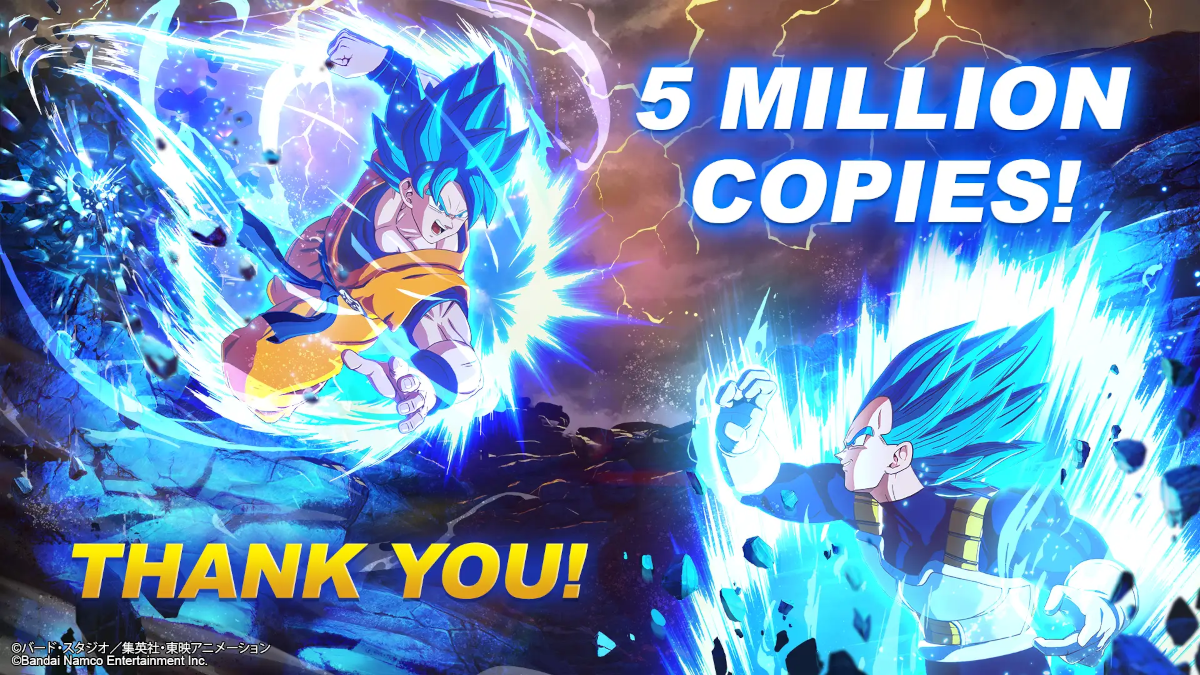 Dragon Ball Sparking Zero set new series record speed in reaching 5 million copies sold