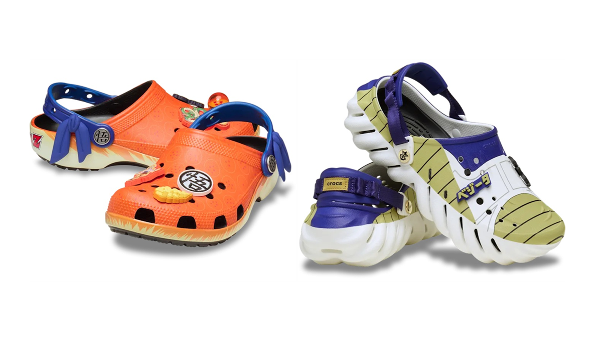 Dragon Ball Z Crocs Inspired by Goku and Vegeta