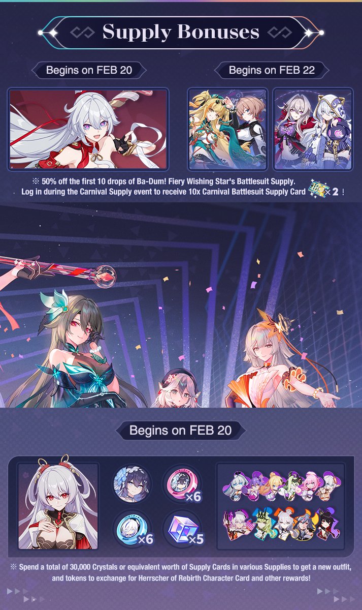 8.1 Honkai Impact 3rd Anniversary Gifts, Battlesuit, and AstralOp Shown