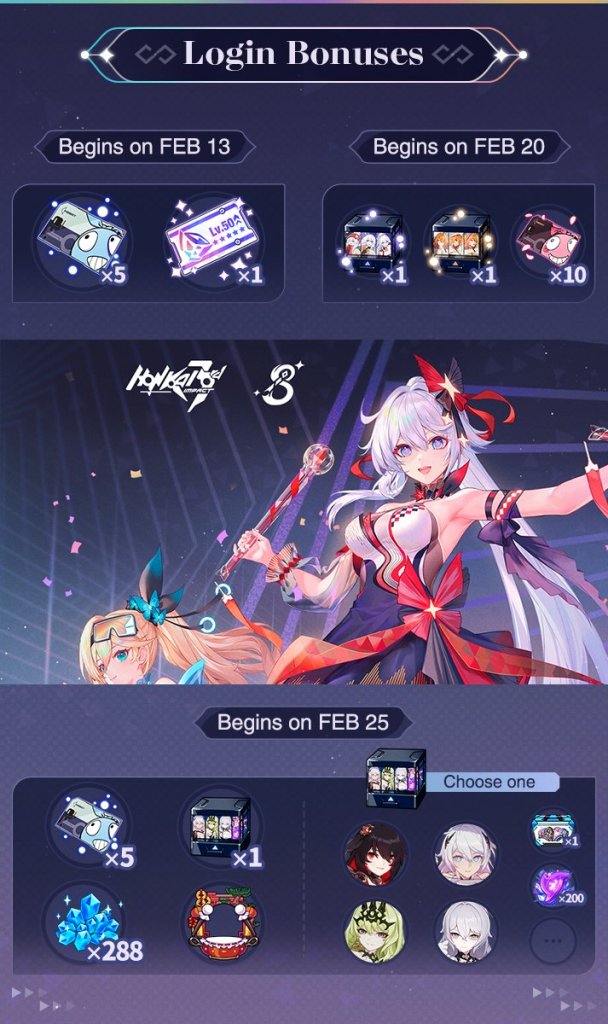 8.1 Honkai Impact 3rd Anniversary Gifts, Battlesuit, and AstralOp Shown