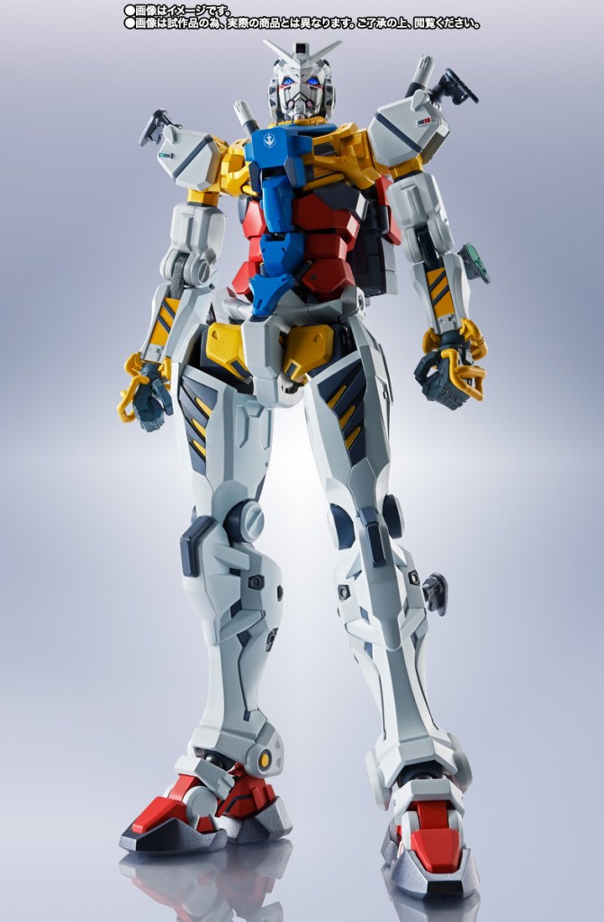 Gundam GQuuuuuuX action figures - Robot Spirits Side MS White Gundam