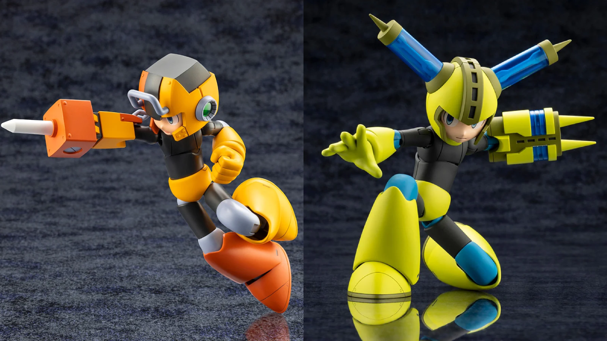 Mega Man 11 Model Kits Get Equipped With New Release Dates