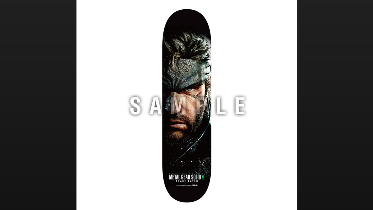 Metal Gear Solid Delta: Snake Eater Japanese Bonus Is a Skateboard