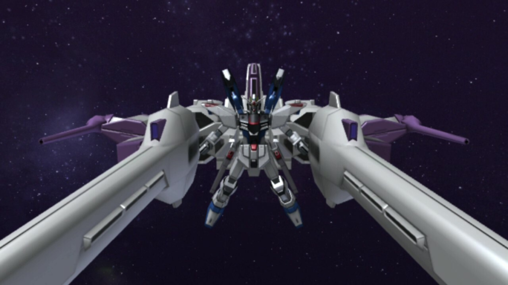 METEOR scene in Gundam SEED Battle Destiny original release on PlayStation Vita