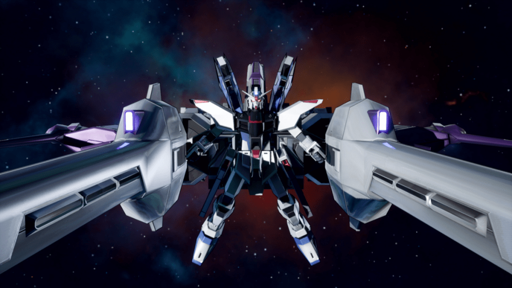 METEOR scene in Gundam SEED Battle Destiny Remastered on Switch and PC