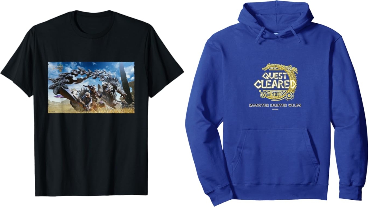 Monster Hunter Wilds Shirts Appear on Amazon