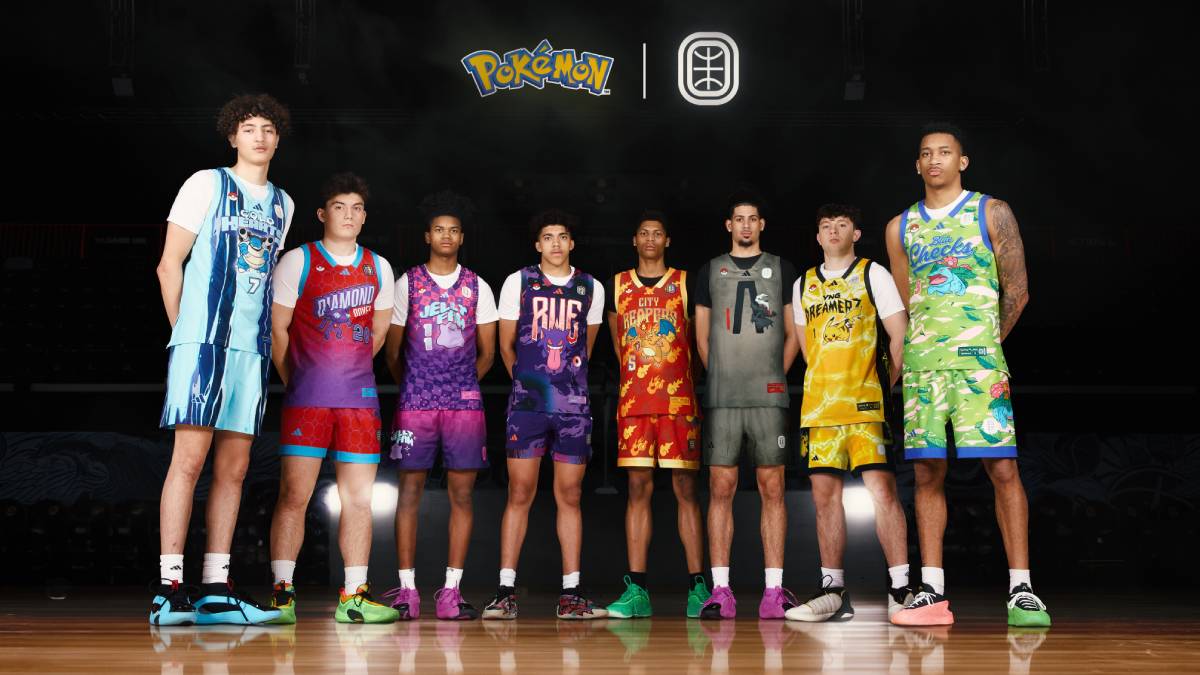 Overtime Elite Pokemon Basketball Jerseys Appear at Pokemon Playoffs