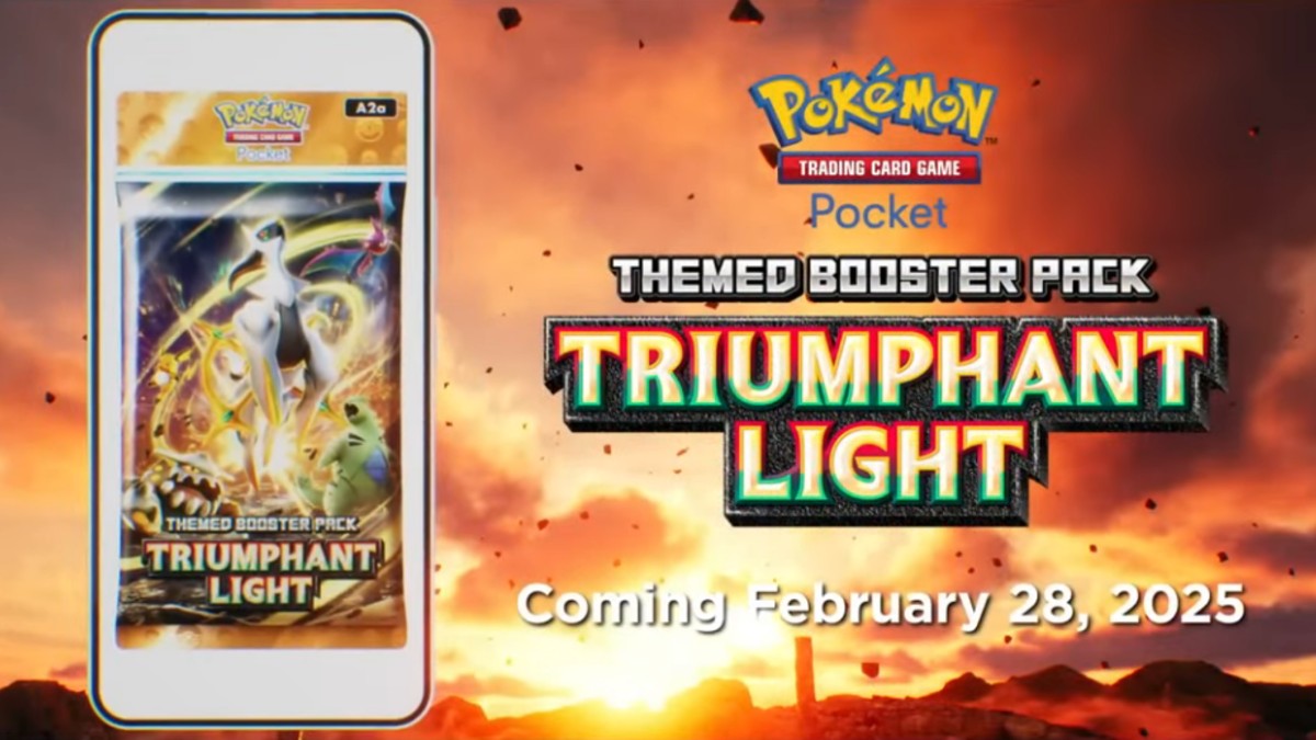 Arceus Ascends in Pokemon TCG Pocket Triumphant Light Expansion