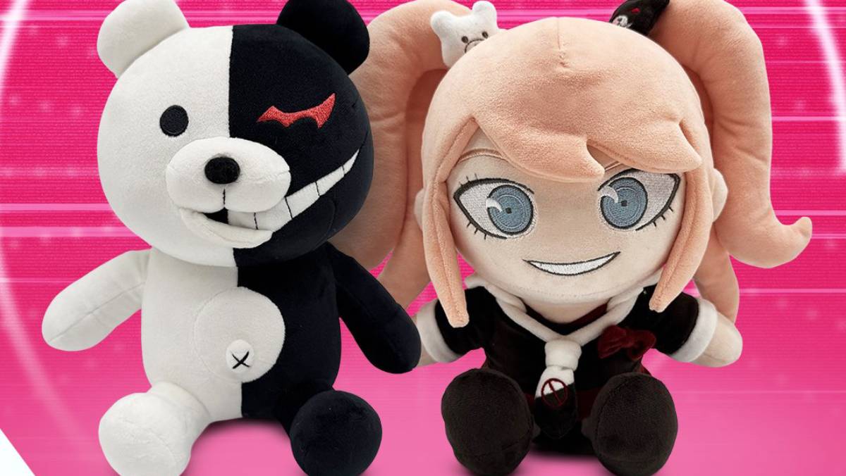 Youtooz Making Danganronpa Monokuma and Junko Plush Toys