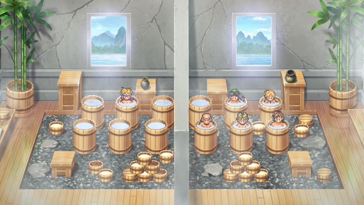 The Baths in Suikoden