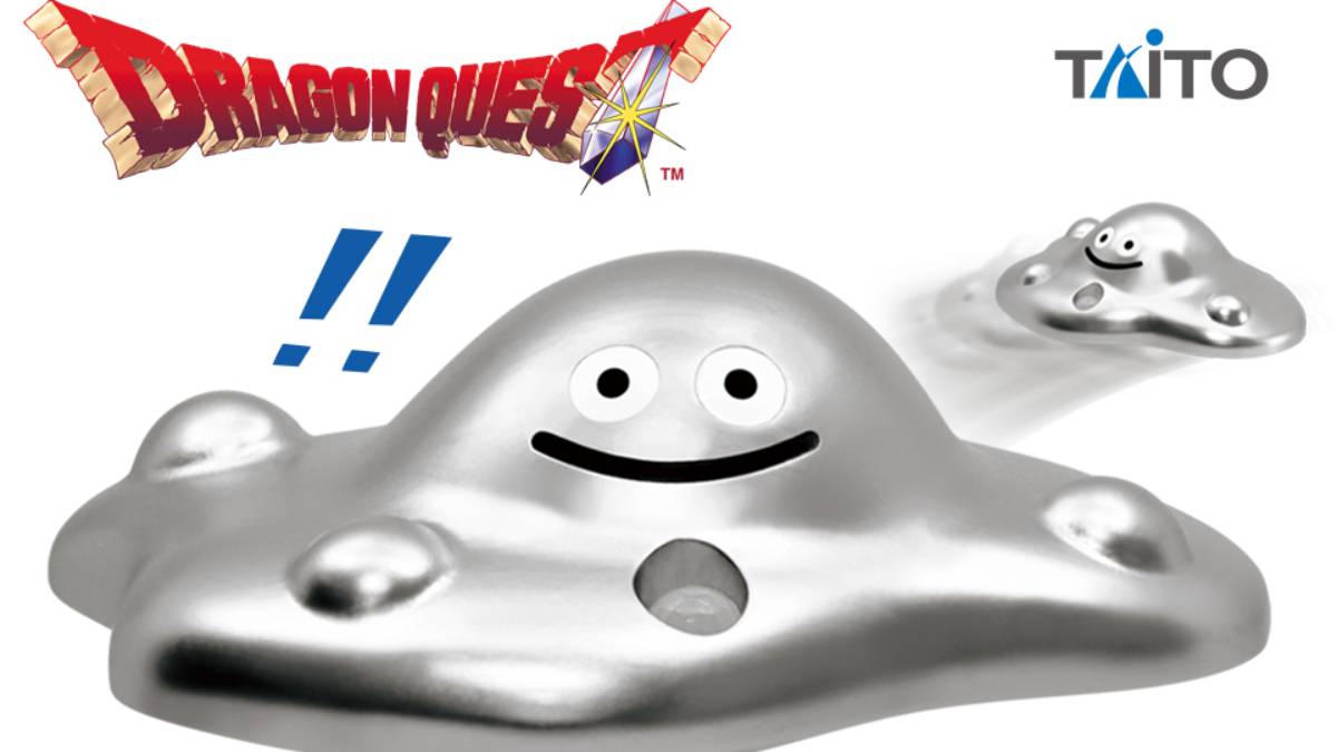 Dragon Quest Liquid Metal Slime Sensor Figure Ready to Run Again 