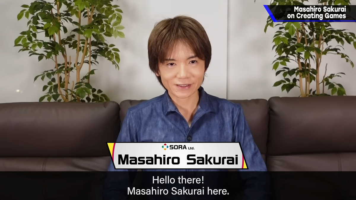 Masahiro Sakurai Wins Agency for Cultural Affairs Award - Siliconera