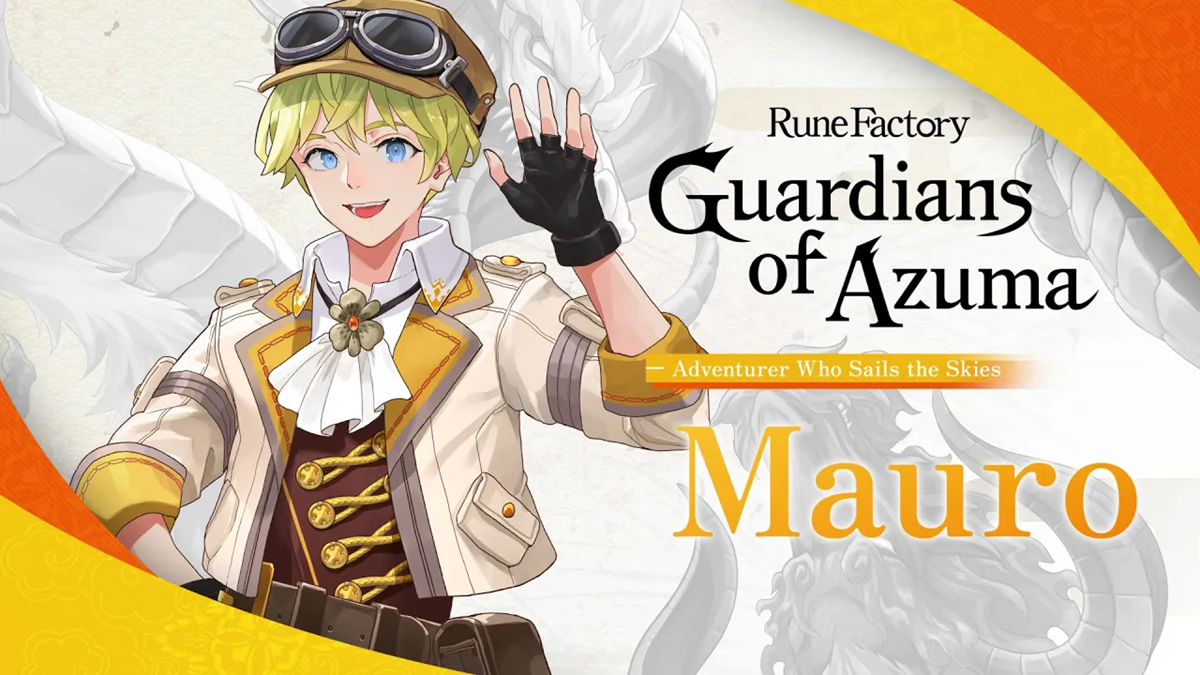 Rune Factory: Guardians of Azuma Bachelor Mauro Highlighted