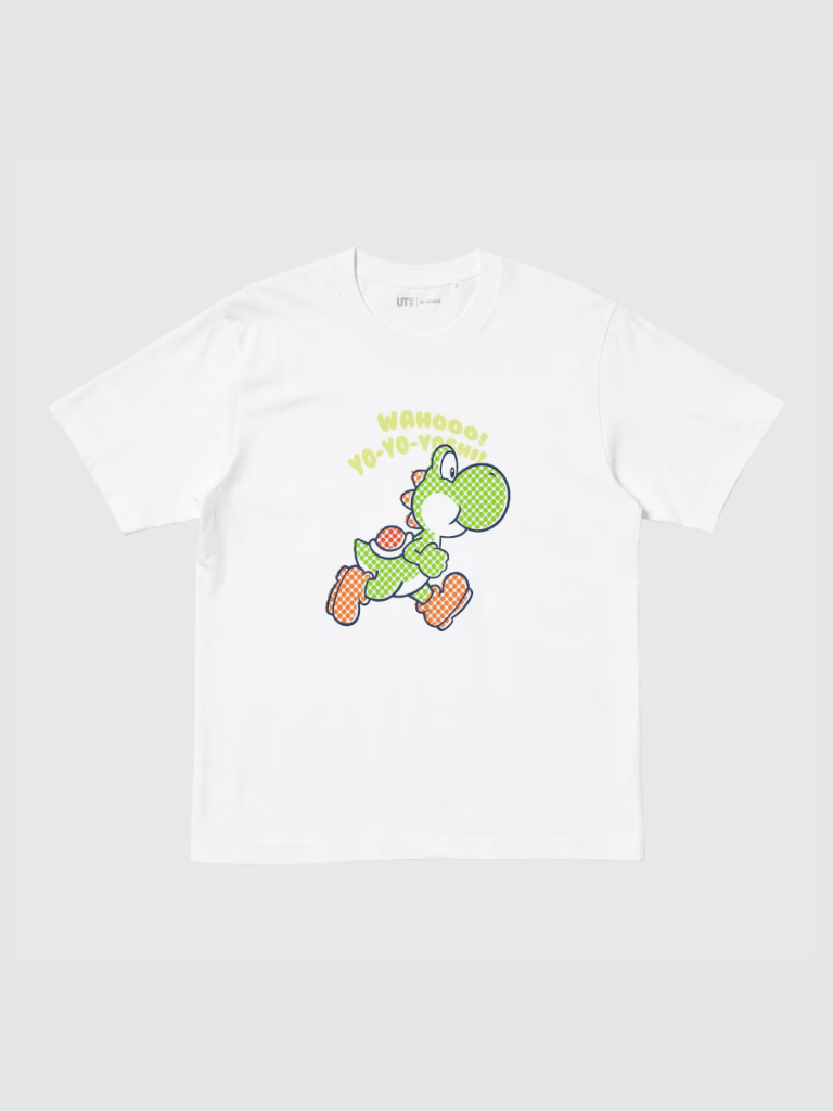 Super Mario Uniqlo UT Archive - Adults 3 - white Yoshi