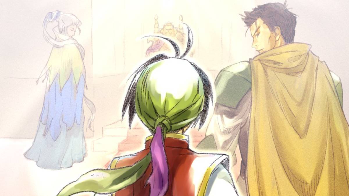 Tir Meets With Leknaat in Suikoden HD Remaster Trailer